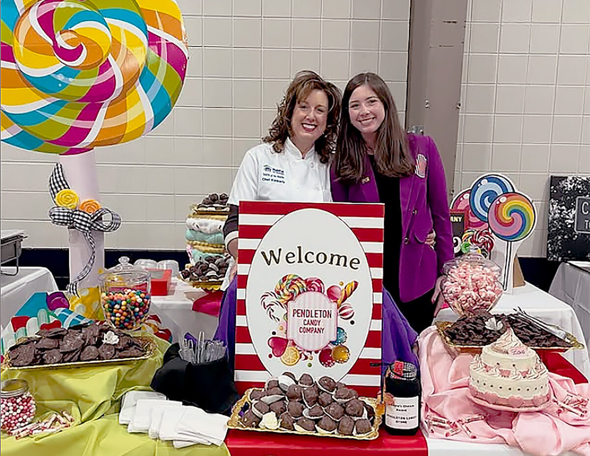 Pendleton Candy Company selling candy in Seneca, South Carolina with Habitat for Humanity