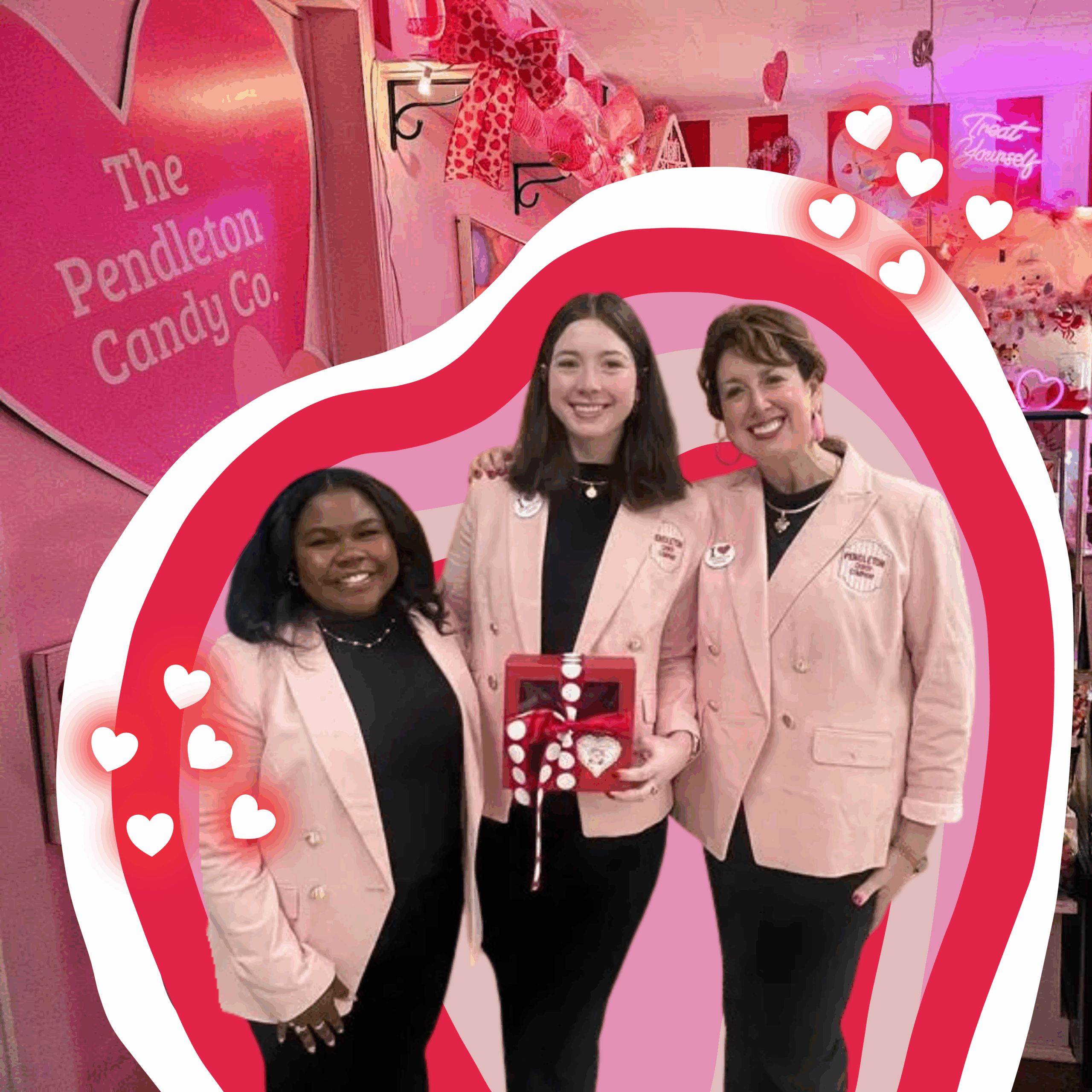 Valentines Day at Pendleton Candy Co